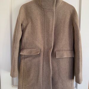 J.Crew Beige Wool Coat